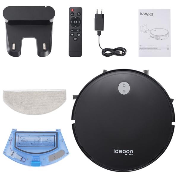 3-in-1 vacuum-mop robot: 3 kPa suction, automatic floor cleaner with brushless motor and app control. Cleans up to 120 m², your smart home cleaning helper