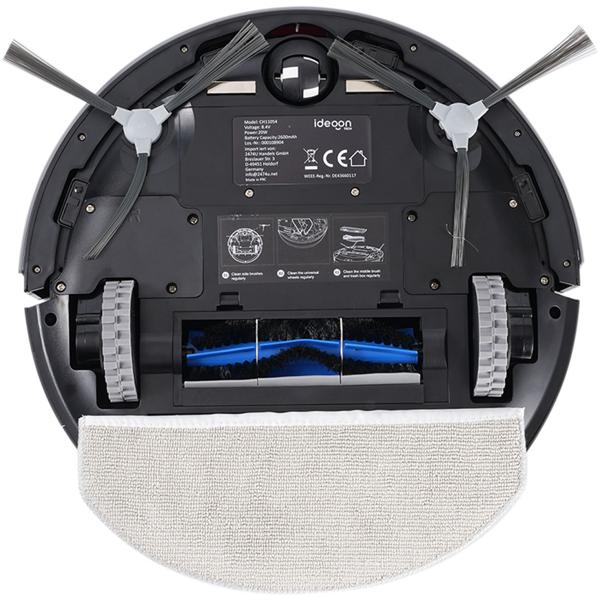 3-in-1 vacuum-mop robot: 3 kPa suction, automatic floor cleaner with brushless motor and app control. Cleans up to 120 m², your smart home cleaning helper