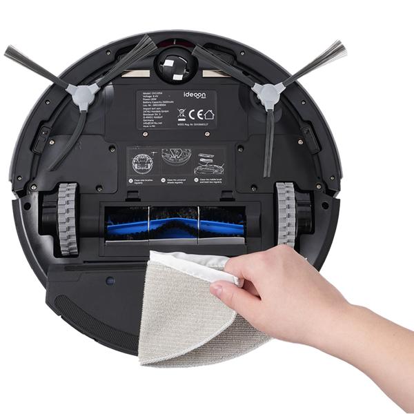 3-in-1 vacuum-mop robot: 3 kPa suction, automatic floor cleaner with brushless motor and app control. Cleans up to 120 m², your smart home cleaning helper