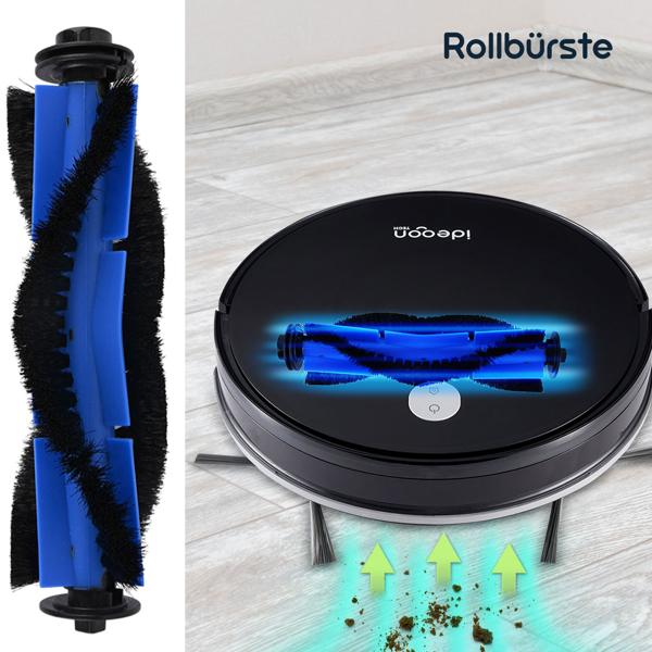 Ersatzteile-Set 3in1 Saug-Wischroboter (CH11054) - Volle Reinigungsleistung mit HEPA-Filter, Seitenbürste, Rollbürste, Wischtuch