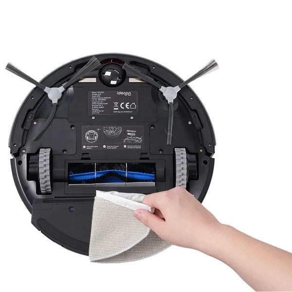 Set di ricambi robot aspirapolvere-lavapavimenti 3in1 (CH11054), filtro HEPA, spazzola laterale, spazzola a rullo, panno per il lavaggio