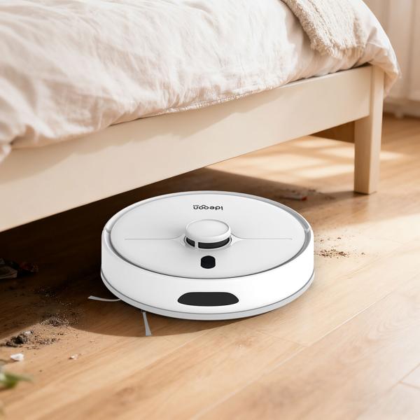 Ultimate vacuum-mop robot 6000 Pa with 2-in-1 mopping function, Li-ion battery, laser navigation - smart-home Wi-Fi vacuum-mop