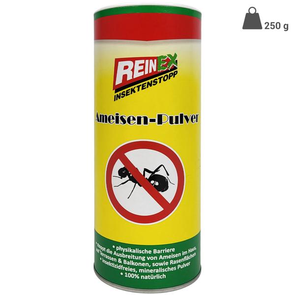 Effective ant powder, 250 g: Physical barrier against ants, Safe, Fast & Long-lasting, Optimal protection for home & garden