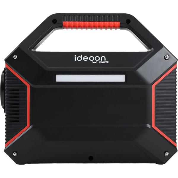 Tragbare Powerstation 155Wh 42000mAh Solar-Generator mit 230V AC Steckdose, USB-C QC 3.0, DC Output, LED-Screen & Licht für Camping Notstrom