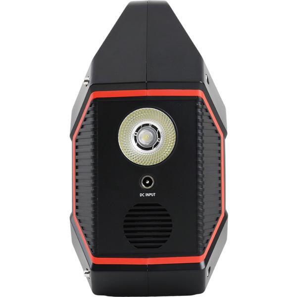 Tragbare Powerstation 155Wh 42000mAh Solar-Generator mit 230V AC Steckdose, USB-C QC 3.0, DC Output, LED-Screen & Licht für Camping Notstrom