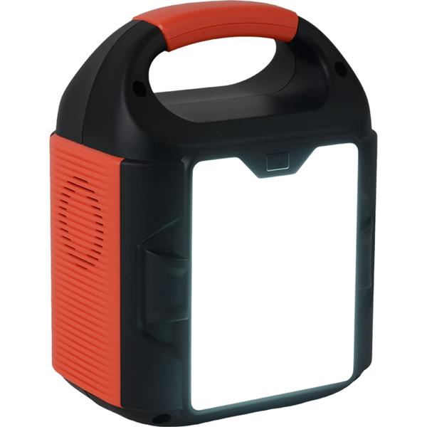 Compact power station 88.8 Wh solar generator with 230 V socket, 100 W, USB-C PD65W, 12 V DC, LED display & 500 lm light for camping & emergency power