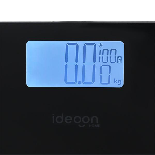 Solar-Akku Körperfettwaage aus Glas, präzise Körperanalyse, 180 kg, App & Bluetooth für Fitness-Erfolge, Kompatibel zu Google Fit & Apple Health