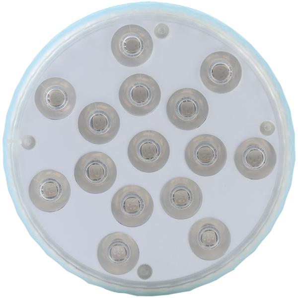 2 lampes LED submersibles avec télécommande – éclairage étanche pour bassin, avec ventouses – décoration pour baignoire, étang, aquarium