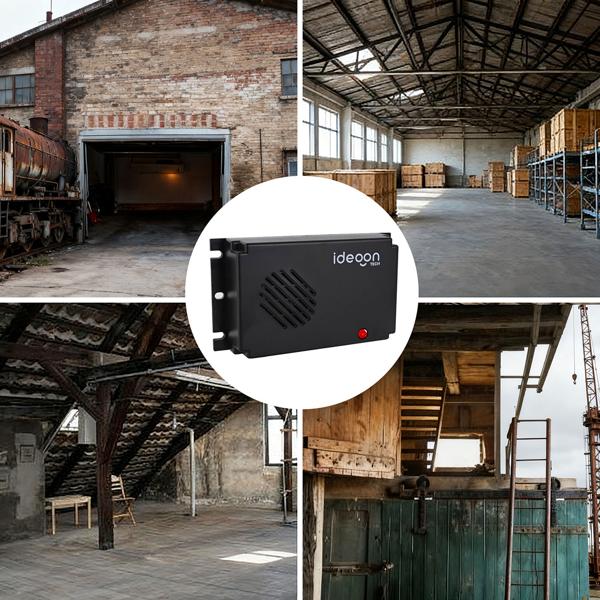 Practical mobile marten repeller with ultrasound, battery-powered: Effective animal deterrent for vehicles – ideal for engine compartment, house, garage and shed