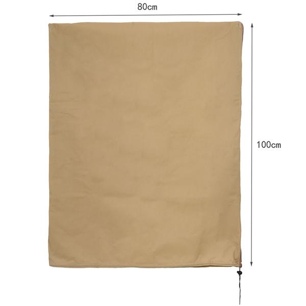 Housses de protection pour plantes de haute qualité, lot de 6, 100x80 cm – housses anti-gel respirantes pour plantes, arbustes et bacs, réutilisables et résistantes aux intempéries