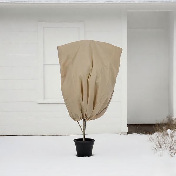 Housses de protection pour plantes de haute qualité, lot de 6, 100x80 cm – housses anti-gel respirantes pour plantes, arbustes et bacs, réutilisables et résistantes aux intempéries