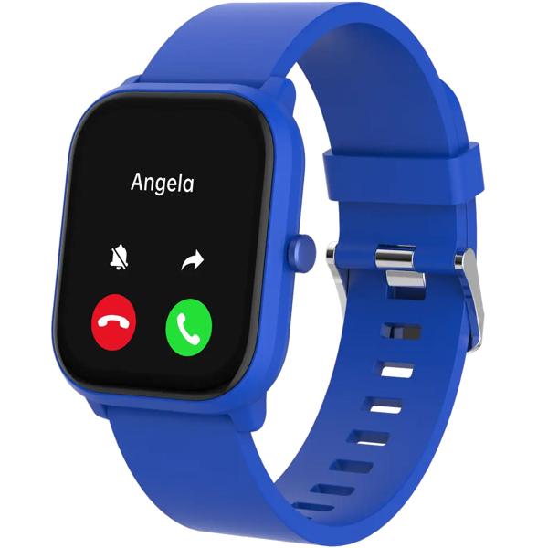 Kids Smartwatch Blue: Bluetooth telephony, heart rate sensor - A safe companion for calls, fitness & fun on the wrist