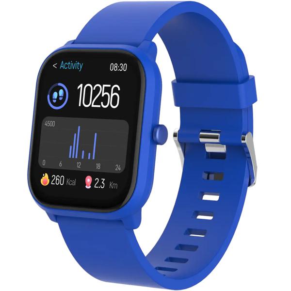 Kids Smartwatch Blue: Bluetooth telephony, heart rate sensor - A safe companion for calls, fitness & fun on the wrist