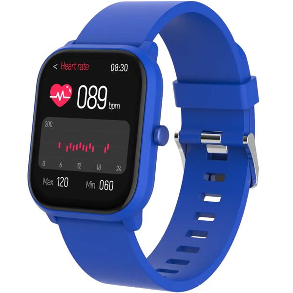 Kids Smartwatch Blue: Bluetooth telephony, heart rate sensor - A safe companion for calls, fitness & fun on the wrist