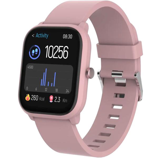 Kinder Smartwatch Rosa: Bluetooth Telefonie, Herzfrequenz-Sensor – Ein sicherer Begleiter für Anrufe, Fitness & Spass am Handgelenk