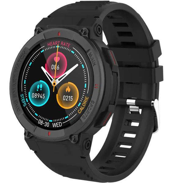 Smartwatch GPS Bluetooth: misurazione della frequenza cardiaca e della pressione sanguigna - un fitness tracker con telefonia e tracciamento del percorso per lo sport e la vita quotidiana
