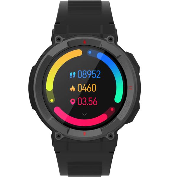 Smartwatch GPS Bluetooth: misurazione della frequenza cardiaca e della pressione sanguigna - un fitness tracker con telefonia e tracciamento del percorso per lo sport e la vita quotidiana