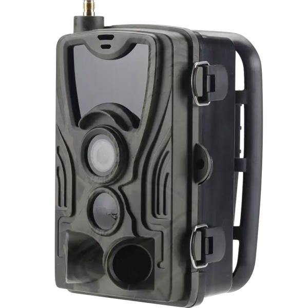 4G wildlife camera 2K with PIR sensor: night vision, app control - Ene intelligent surveillance camera for garden & forest live