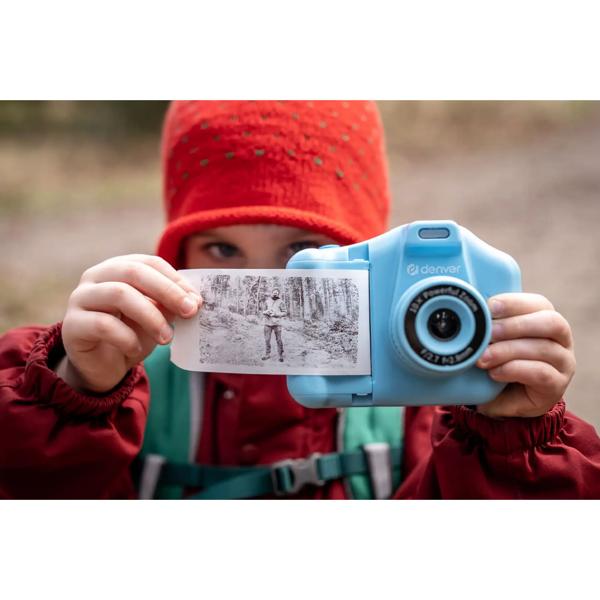 Macchina fotografica istantanea per bambini con carta da stampa, blu: 1,3 MP - Il divertimento per i piccoli fotografi e i ricordi creativi da stampare