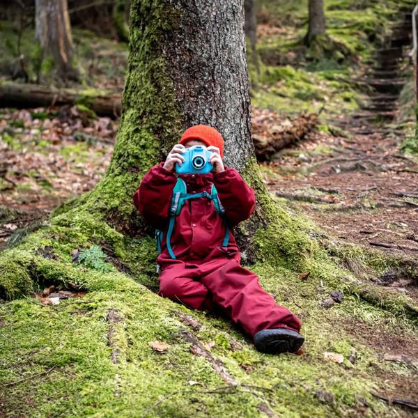 Macchina fotografica istantanea per bambini con carta da stampa, blu: 1,3 MP - Il divertimento per i piccoli fotografi e i ricordi creativi da stampare