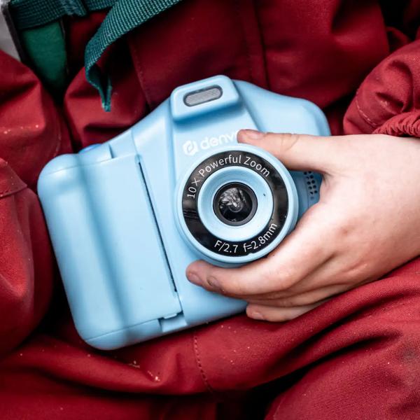 Macchina fotografica istantanea per bambini con carta da stampa, blu: 1,3 MP - Il divertimento per i piccoli fotografi e i ricordi creativi da stampare