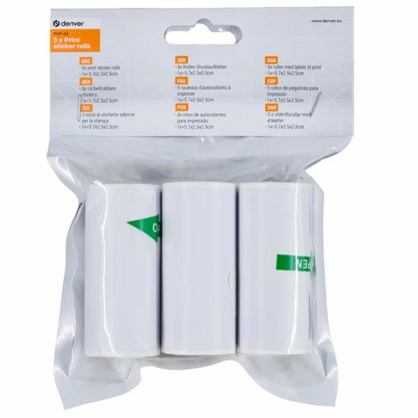 Mobile Bluetooth thermal printer, black: Mini printer - print cell phone pictures, labels and much more instantly & wirelessly for unforgettable moments