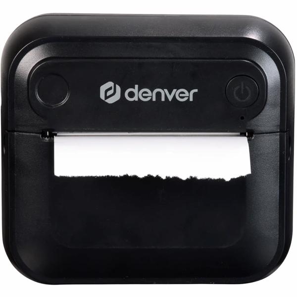 Mobile Bluetooth thermal printer, black: Mini printer - print cell phone pictures, labels and much more instantly & wirelessly for unforgettable moments