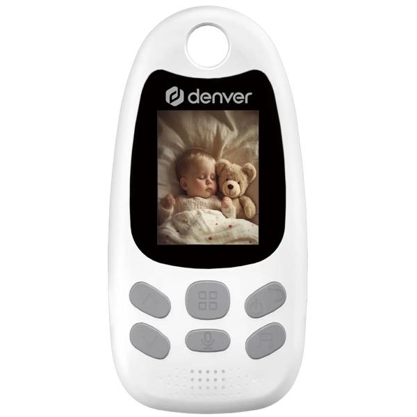 Video baby monitor with night vision: 2-inch monitor, secure monitoring - A clear view for peaceful sleep & complete safety