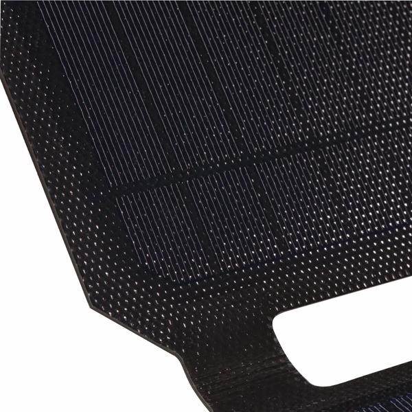 Mobile, foldable solar panel, 20W, USB-C: Efficient energy with 3 monocrystalline solar cells - ideal for outdoor, hiking & camping