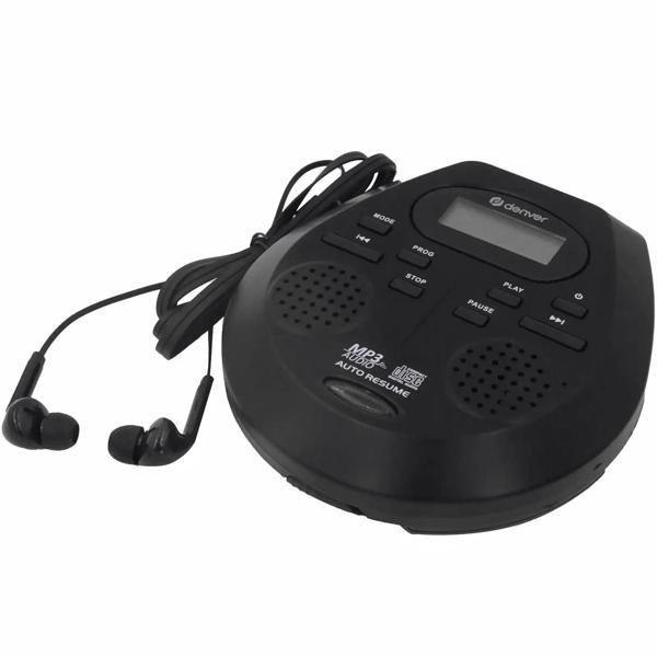 Tragbarer CD-Player mit Anti-Schock-Schutz & Resume-Funktion für höchsten Soundgenuss, ideal für unterwegs