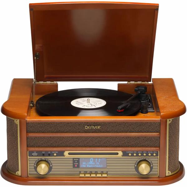 Retro music center: All-in-one record player, DAB+ radio & cassette deck - perfect sound for your home