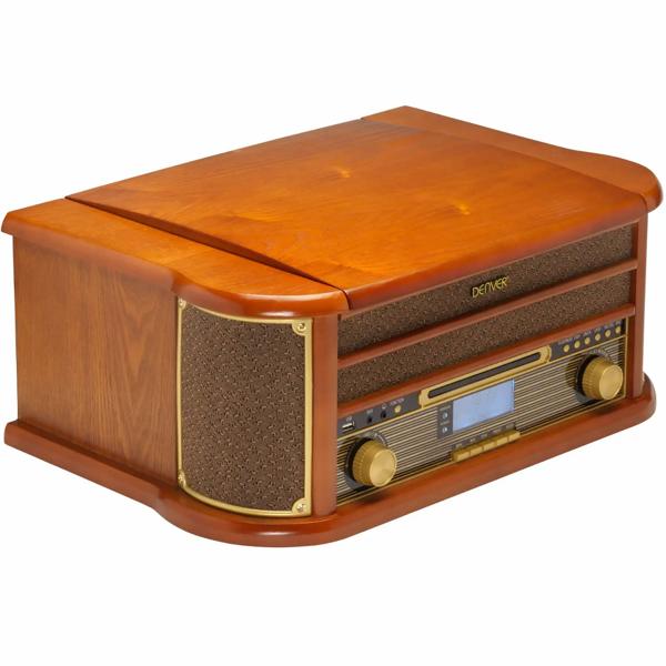 Retro music center: All-in-one record player, DAB+ radio & cassette deck - perfect sound for your home