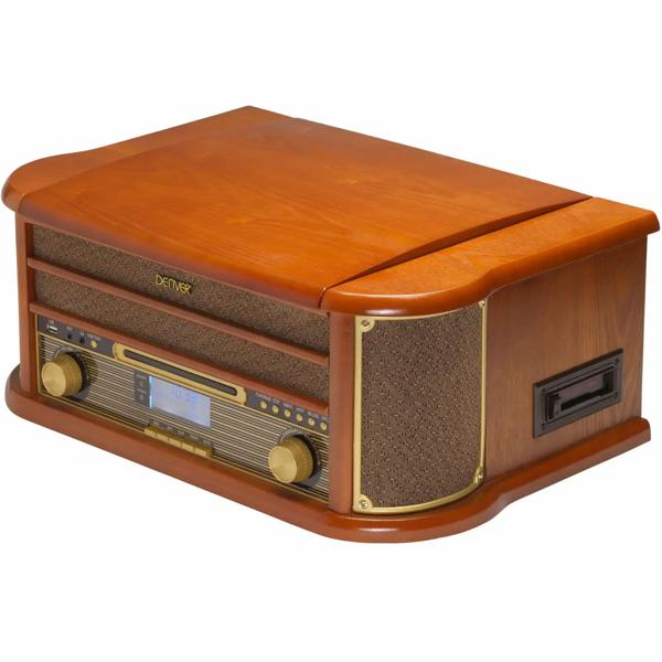 Retro music center: All-in-one record player, DAB+ radio & cassette deck - perfect sound for your home
