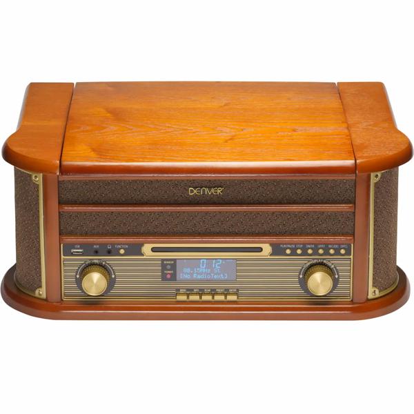 Retro music center: All-in-one record player, DAB+ radio & cassette deck - perfect sound for your home