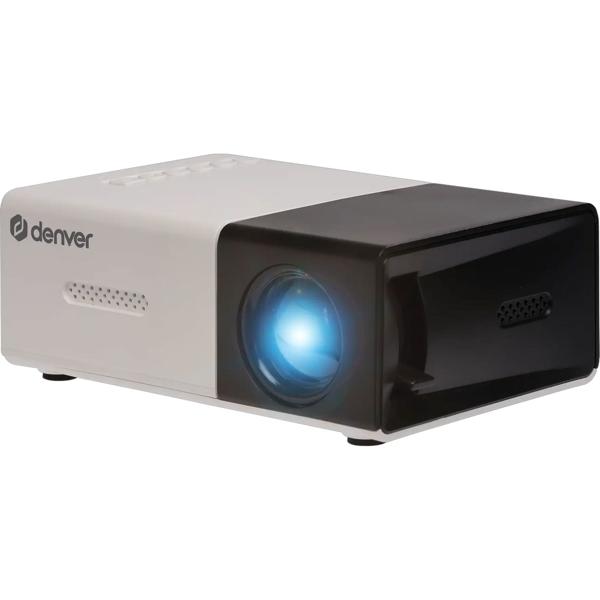 Mini Projecteur Portable Full HD 1920x1080 - Cinéma Maison & Présentations - HDMI, USB-C, MicroSD - LED 30 000h, 20-60"