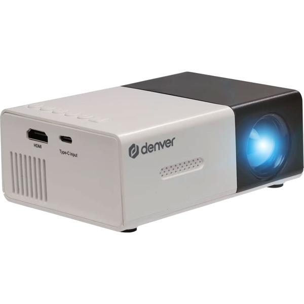 Mini Projecteur Portable Full HD 1920x1080 - Cinéma Maison & Présentations - HDMI, USB-C, MicroSD - LED 30 000h, 20-60"