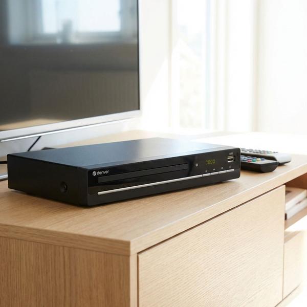 DVD player with HDMI connection, for perfect playback of movies & photos - The ideal device for home cinema
