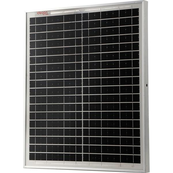 Pannello solare premium da 20 watt con connessione compatibile MC4 e cavo da 1,2 m (DC a MC4) – modulo solare 40 x 35 x 2 cm con telaio robusto, tensione 21,8 V