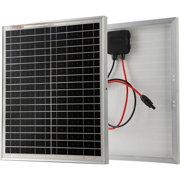 Pannello solare premium da 20 watt con connessione compatibile MC4 e cavo da 1,2 m (DC a MC4) – modulo solare 40 x 35 x 2 cm con telaio robusto, tensione 21,8 V