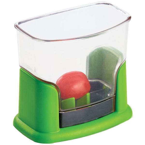Multi-shredder / chopper: Efficient vegetable cutter for cocktail tomatoes, strawberries & grapes - salads & snacks prepared quickly