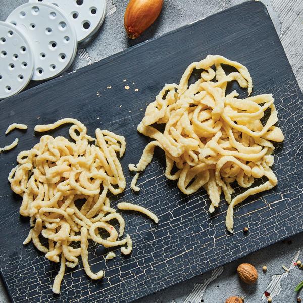 Professional manual pasta machine white: 7 types of pasta - A robust pasta maker - Fresh pasta made easy