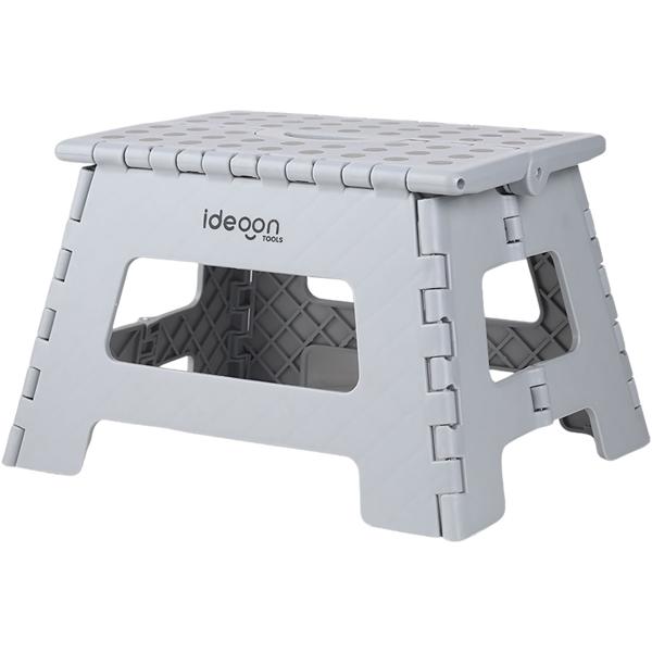 2 marchepieds pliants robustes – supportent jusqu’à 150 kg – peu encombrants, pratiques pour cuisine, salle de bains, caravane et plus