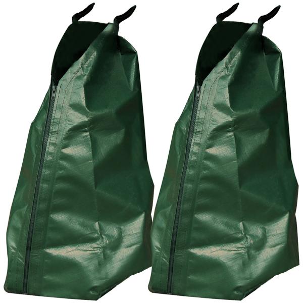 set di 2 sacchi XL per l‘irrigazione degli alberi 75L: irrigazione continua per alberi da frutto e nuove piantine - Robusti, resistenti agli strappi e ai raggi UV