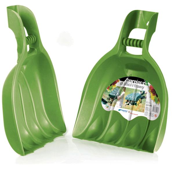 Leaf collector XXL grab bucket: A back-friendly garden helper for leaves, grass & clippings - Efficient & effortless