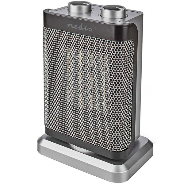 Keramik PTC Heizlüfter 1500W schneller Elektroheizer mit 2 Stufen – sicher, kompakt & effizient für Büro, Camper und Zuhause