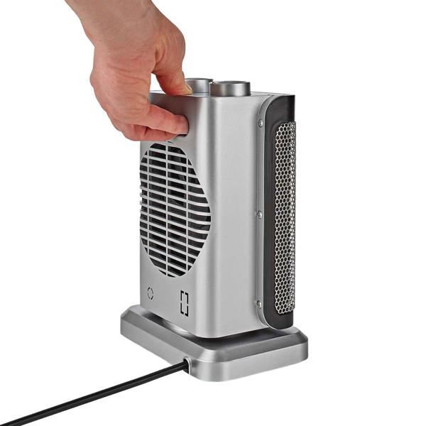 Keramik PTC Heizlüfter 1500W schneller Elektroheizer mit 2 Stufen – sicher, kompakt & effizient für Büro, Camper und Zuhause