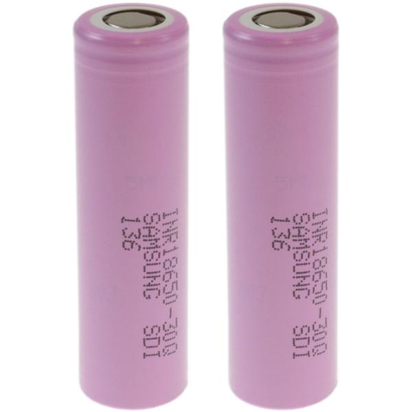 2er Set Li-ion Akku 18650 3000mAh Flattop: INR18650 3.6V – Die Powerzelle für E-Zigaretten & LED Taschenlampen