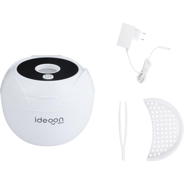 Professional ultrasonic cleaner 25 watts, hygienic & thorough: brace cleaner, make-up brush cleaner, jewellery cleaner & more – small & effective