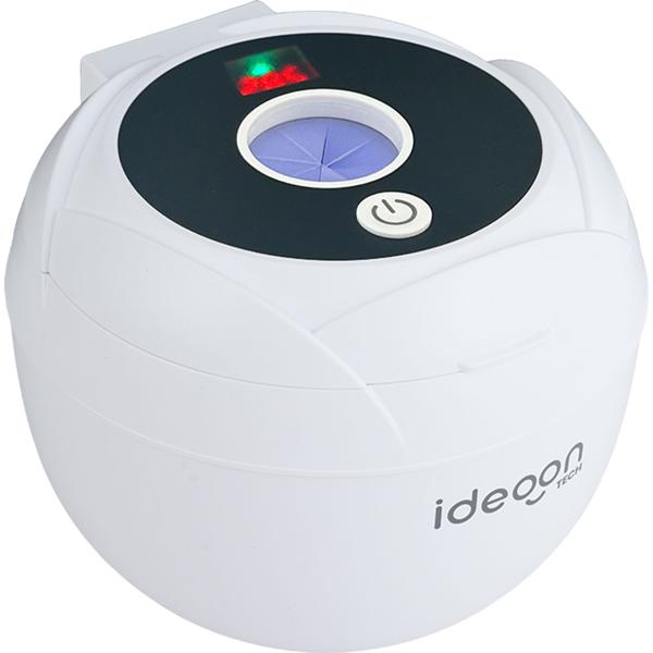 Professional ultrasonic cleaner 25 watts, hygienic & thorough: brace cleaner, make-up brush cleaner, jewellery cleaner & more – small & effective