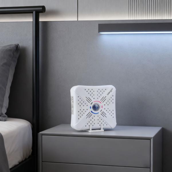 4 mini-déshumidificateurs compacts, 250 ml – puissants, sans fil, réutilisables – billes de gel de silice réutilisables – parfaits pour voiture, armoire, salle de bains, cave